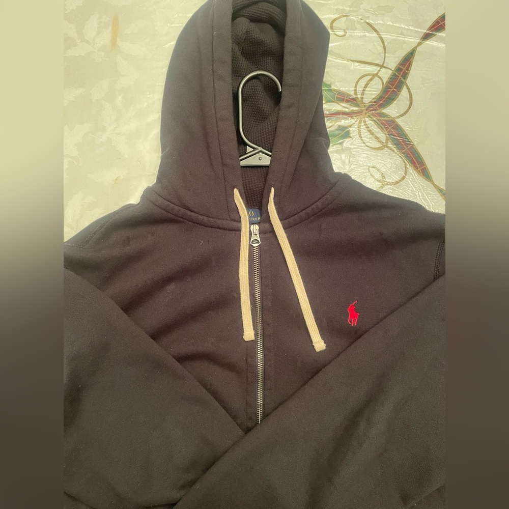 Men’s RL polo zip hoodie - L
